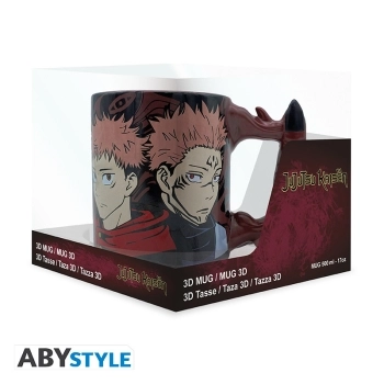 jujutsu kaisen - tazza 3d 460ml - sukuna's finger