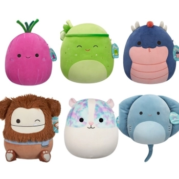 squishmallows - peluche 30cm - un modello assortito