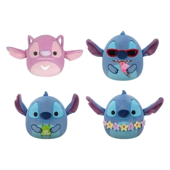 squishmallows - disney stitch - peluche 25cm - un modello assortito