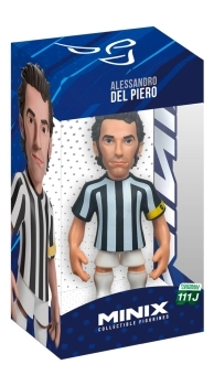del piero - juventus - minix collectible figurines 12cm