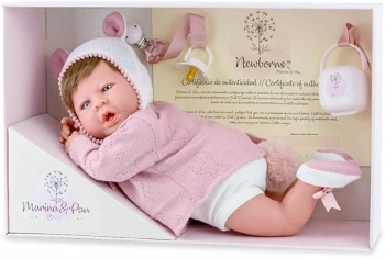 reborn martina teddy - bambola 42cm