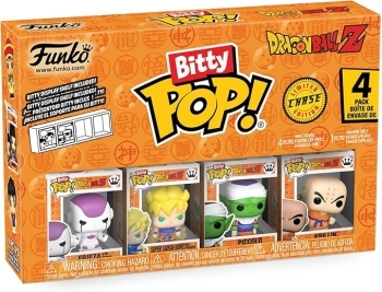 dragon ball z - 4 pack 3cm  - funko pop bitty