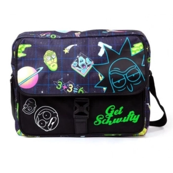 rick and morty - borsa a tracolla - space aop