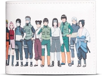 naruto shippuden - portafoglio pieghevole - 20th anniversary