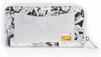 marvel comics - portafoglio con zip