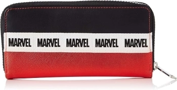 marvel - portafoglio con zip