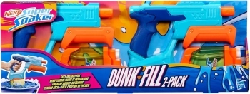 nerf - soaker dunk fill 2 pack
