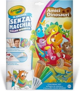 color wonder - amici dinosauri