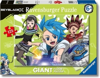 beyblade - puzzle gigante da pavimento 125 pezzi