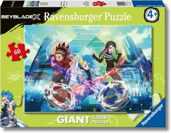 beyblade - puzzle gigante da pavimento 60 pezzi