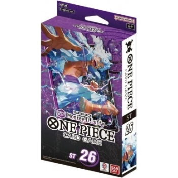 one piece card game - starter deck - monkey d. luffy st-26 (eng)