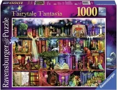 la libreria delle fate - puzzle 1000 pezzi