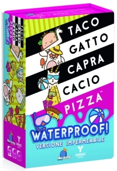 taco gatto capra cacio pizza - waterproof