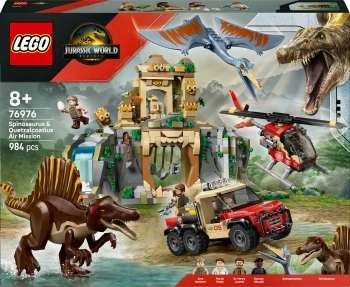 76976 - missione aerea con spinosauro e quetzalcoatlus