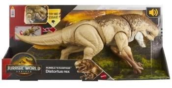 jurassic world: rebirth - rumble n rampage - distortus rex