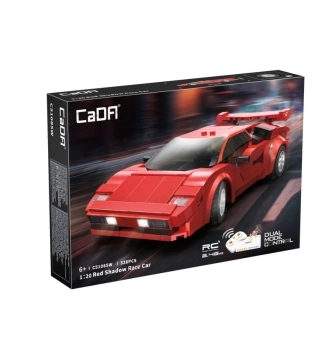 cada - red shadow race car - 328 pz.
