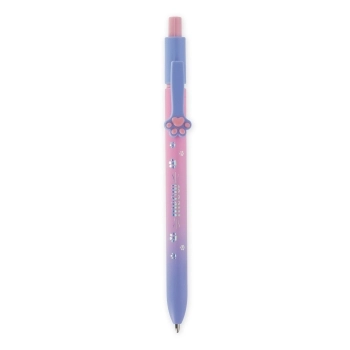 ballpoint pen - meow rosa-viola - kitty