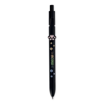 ballpoint pen - meow nera - kitty
