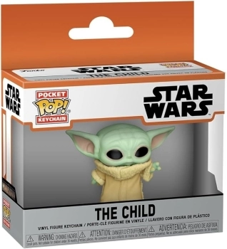 star wars: the mandalorian - the child 4cm - funko pocket pop! portachiavi