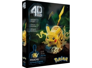 puzzle 4d - pikachu