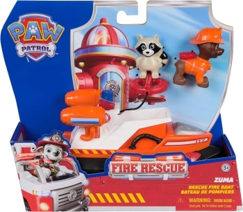 paw patrol fire rescue - zuma