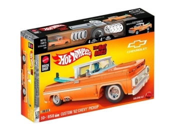 mattel brick shop hot wheels - chevrolet '62