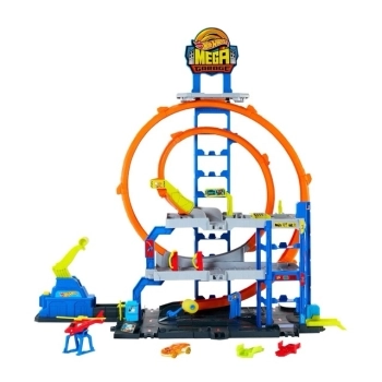 hot wheels city - garage mega loop