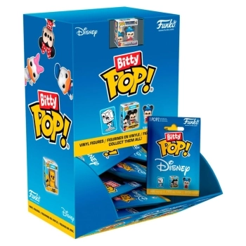 disney - 1 personaggio assortito 3cm  - funko pop bitty