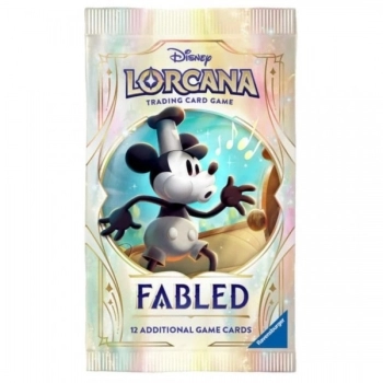 lorcana - fabled - bustina singola 12 carte (eng)