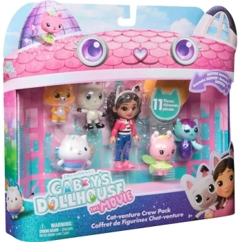 gabby's dollhouse - the movie - set deluxe figures