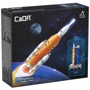 cada - nasa artemis sls rocket - 659 pz.