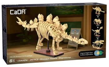 cada - dinosaur fossils: stegosaurus - 279 pz.