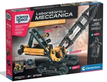 laboratorio di meccanica - gru cingolata