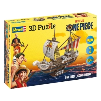 one piece - puzzle 3d - going merry