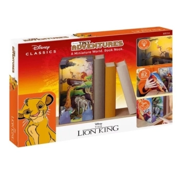 tiny adventures - book nook - disney: il re leone