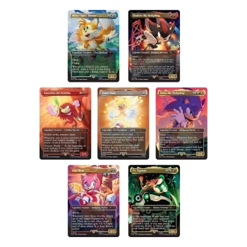 magic the gathering - secret lair - sonic: friends and foes - non foil (eng)