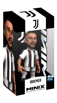 juventus - bremer - football stars 254 - minix collectible figurines 12cm