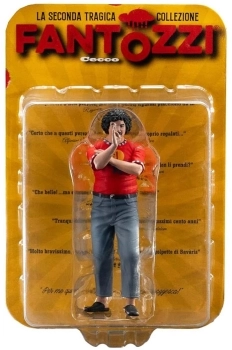 fantozzi - cecco lo scfilatino specialo - mini figure 10cm