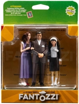 fantozzi - famiglia fantozzi rag. ugo - mini figure 10cm