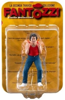 fantozzi - loris batacchi e un cobra - mini figure 10cm