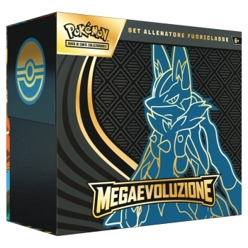 pokemon megaevoluzione - set allenatore fuoriclasse mega lucario (ita)