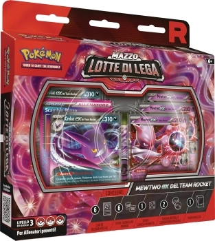pokemon - mazzo lotte di lega mewtwo-ex del team rocket - (ita)