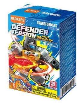 transformers - defender version 03 - heavy metal war - un modello assortito