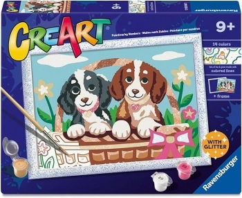 creart serie d - picnic con i cuccioli