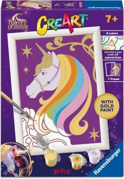 creart - serie e - unicorno stellato