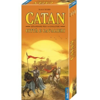 i coloni di catan - citta e cavalieri espansione 5 e 6 giocatori