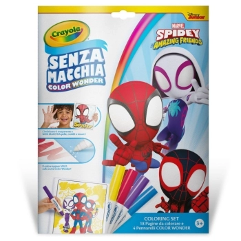 color wonder - spidey