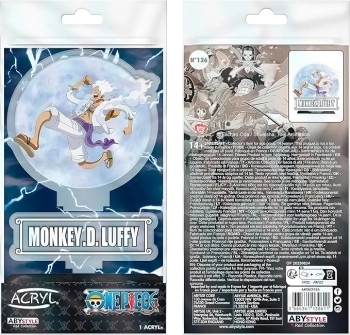 one piece - figure acryl - monkey d. luffy gear 5
