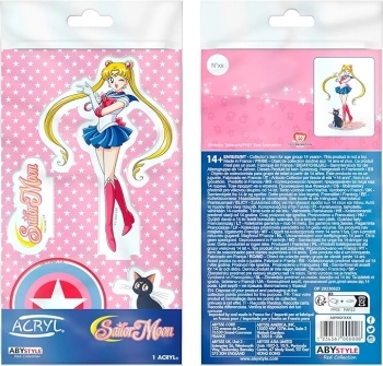 sailor moon - figure acryl - sailor moon & luna