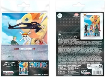 one piece - diorama acryl - monster trio